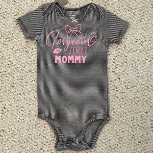 Hand designed onesie 24m